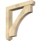 Ekena Millwork Westlake Arts and Crafts Rough Sawn Bracket w/ Offset Brace, Douglas Fir, 6"W x 36"D x 36"H BKT0604X36X36WTL03RDF - alternate 1